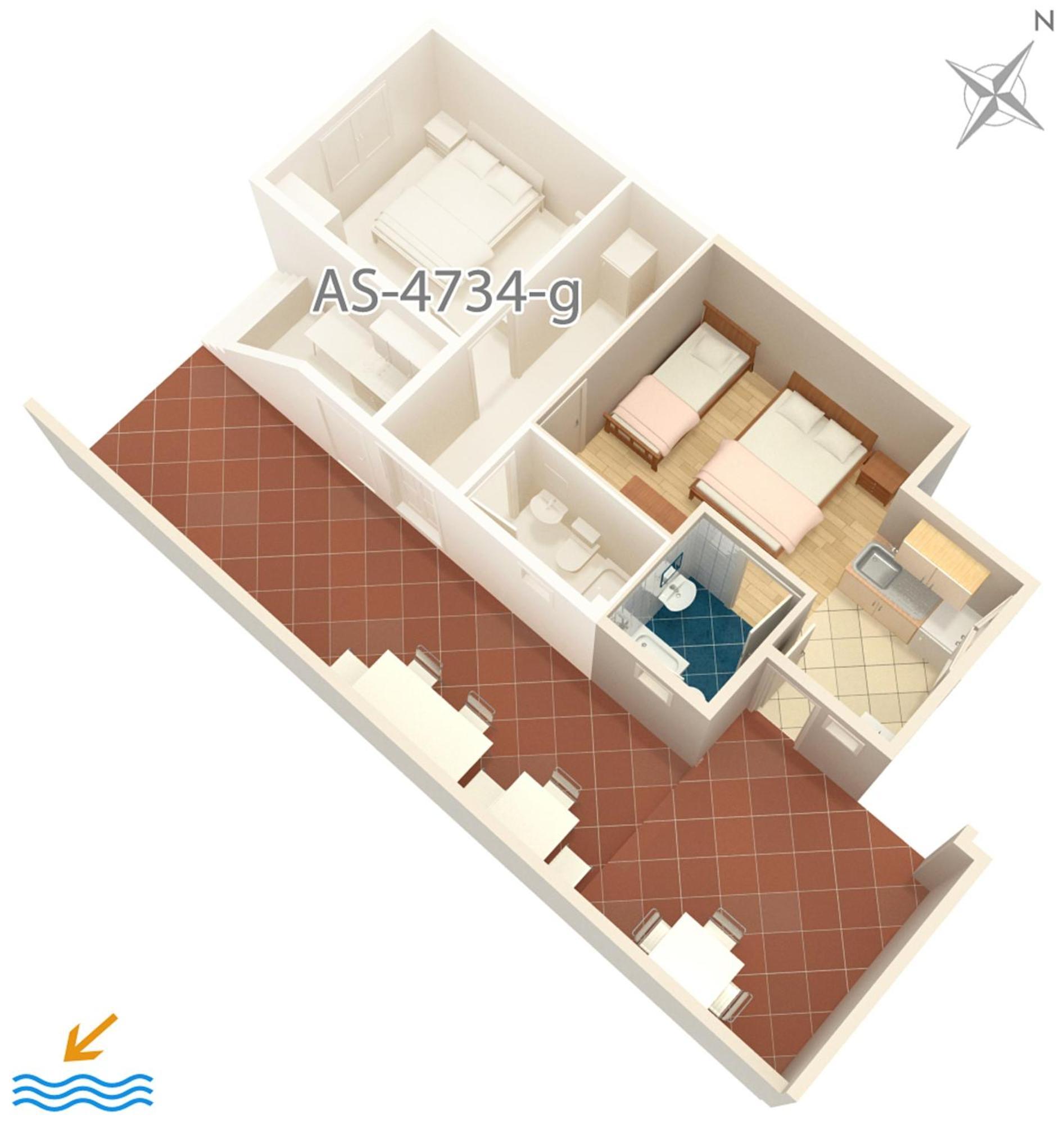 Apartments By The Sea Podaca, Makarska - 4734 외부 사진